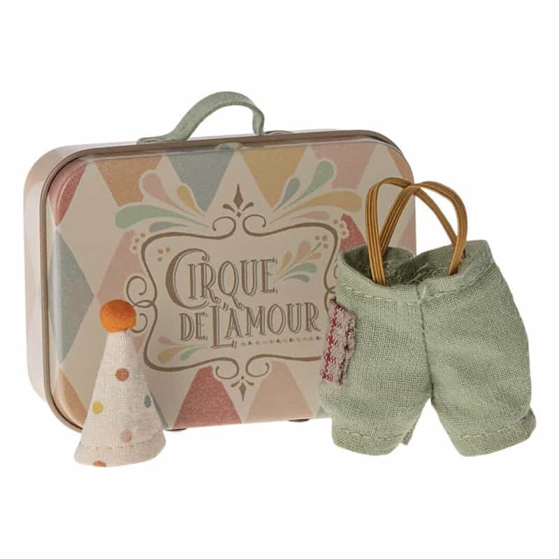 Clown Clothes In A Suitcase - Little Brother Mouse