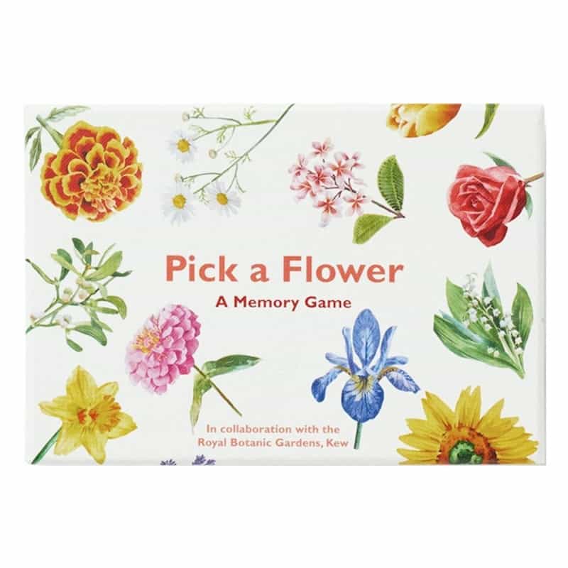 Pick A Flower Memory Card Game