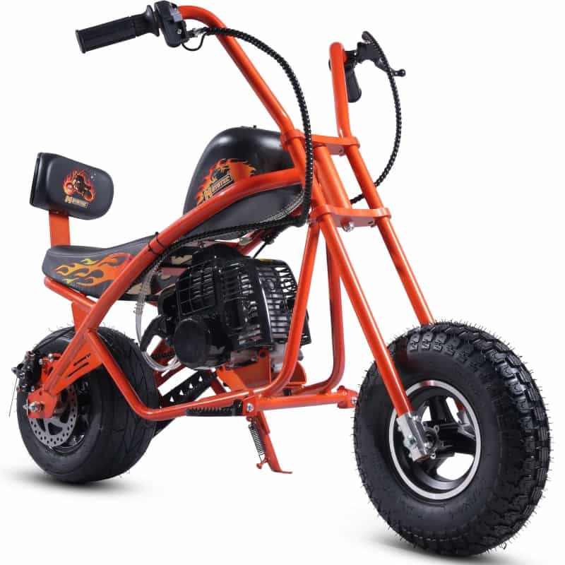 Mototec 49Cc Gas Mini Chopper V2 Orange