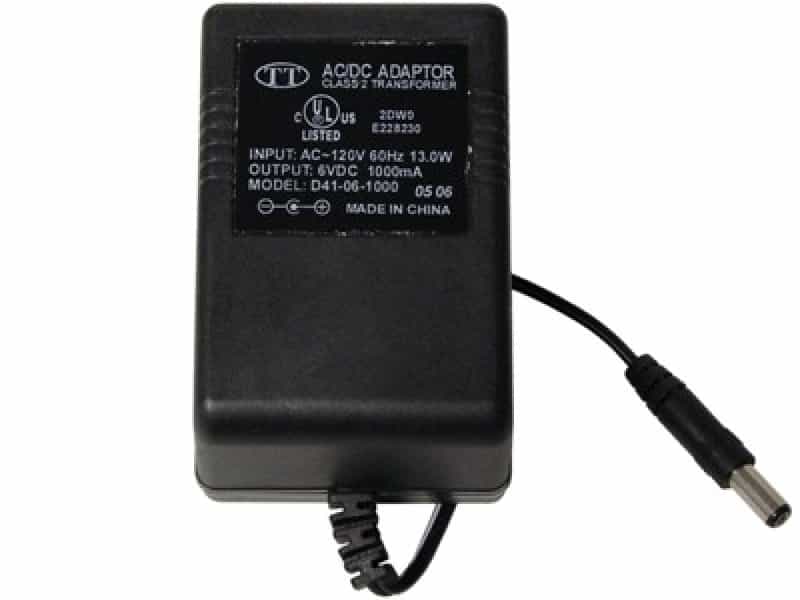 Mini Motos 6 Volt Barrel-End Charger (500Ma)