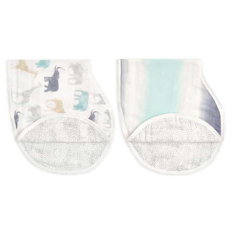 Boutique Silky Soft Burpy Bib 2 Pack