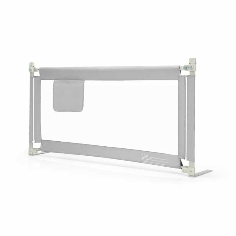57 Inch Toddlers Vertical Lifting Baby Bed Rail Guard With Lock