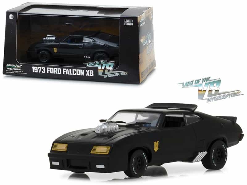 1973 Ford Falcon Xb Black "Last Of The V8 Interceptors" (1979) Movie 1/43 Diecast Model Car By Greenlight