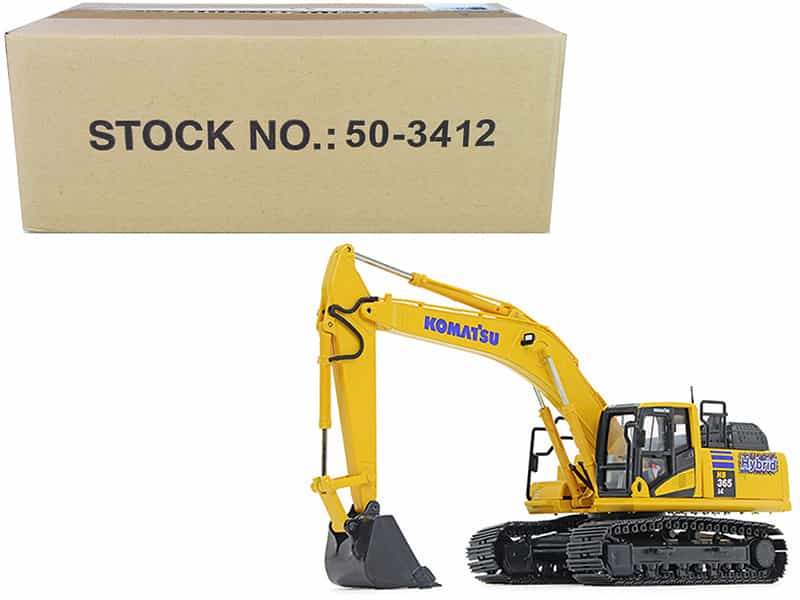 Komatsu Hb365lc-3 Hybrid Excavator 1/50 Diecast Model By First Gear