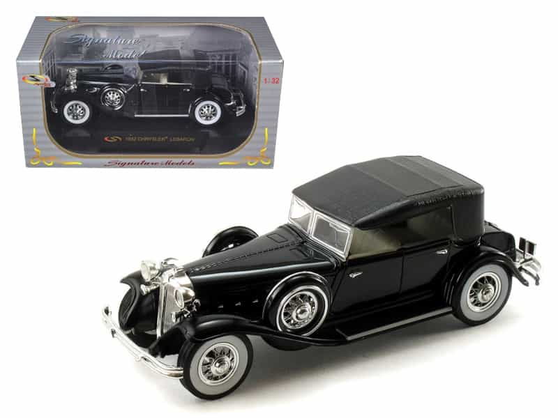 1932 Chrysler Lebaron Black 1/32 Diecast Car Model By Signature Models