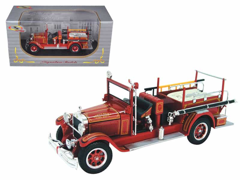 1928 Studebaker Fire Engine Red 1/32 Diecast Model By Signature Models