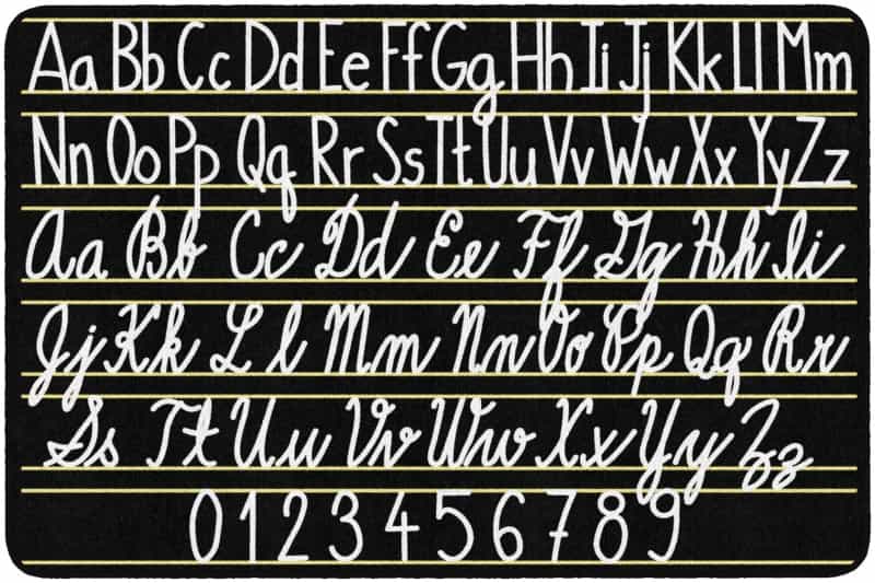 Handwriting Samplers 4' X 6'
