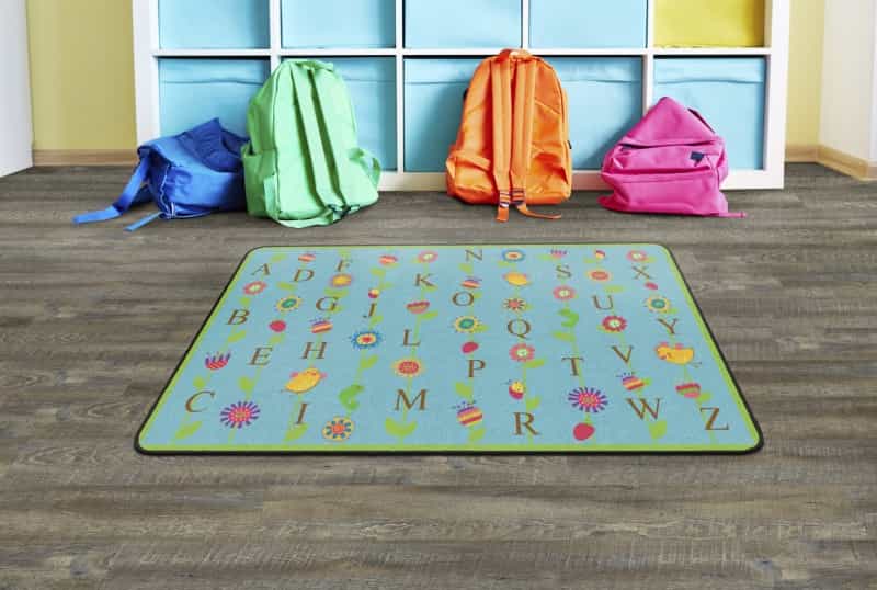 Blooming Alphabet 4' X 6'