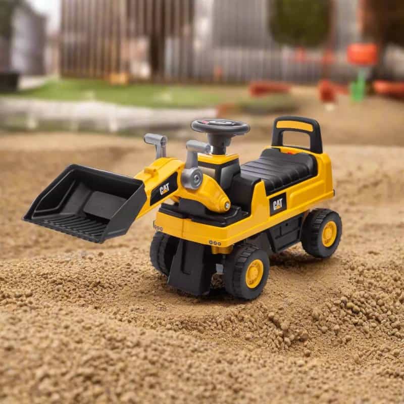 Cat Excavator Foot To Floor - Yellow