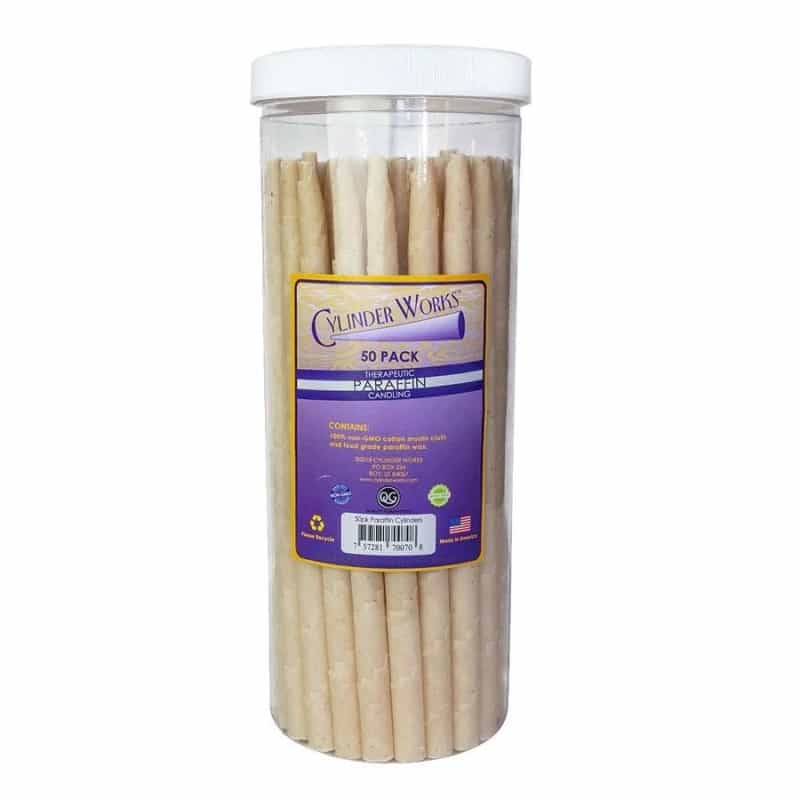 Cylinder Works Paraffin Ear Candles 50-Pack