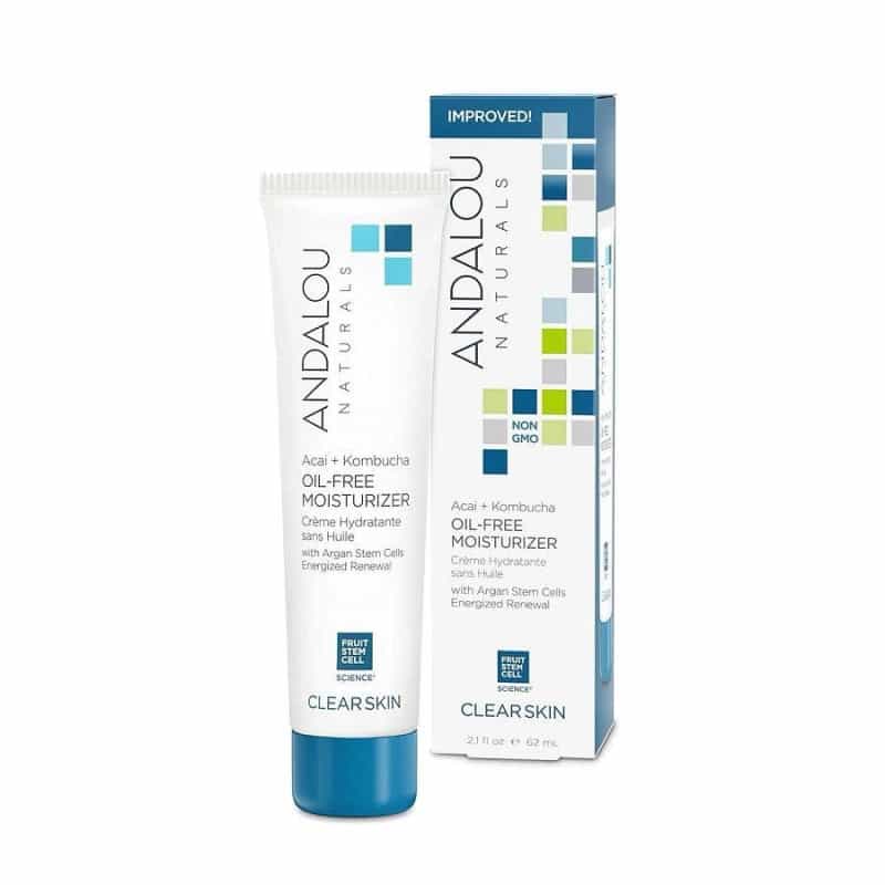 Andalou Naturals Clear Skin Acai + Kombucha Oil-Free Moisturizer 2.1 Fl. Oz