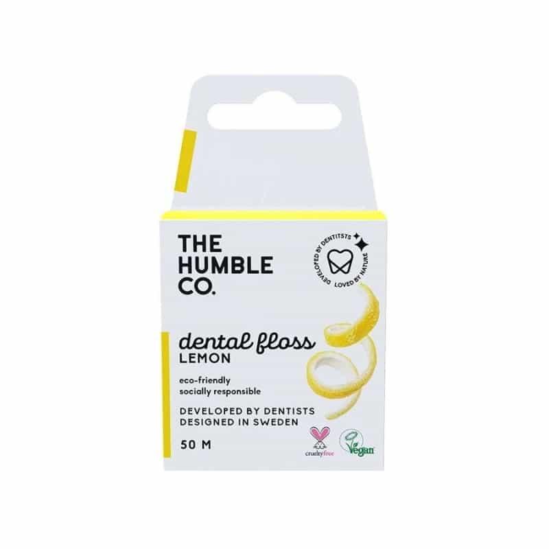 The Humble Co. Lemon Dental Floss 50 Meters