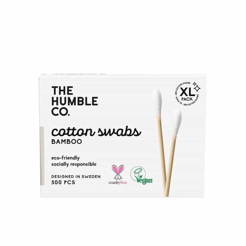 The Humble Co. White Cotton Swabs 500 Count