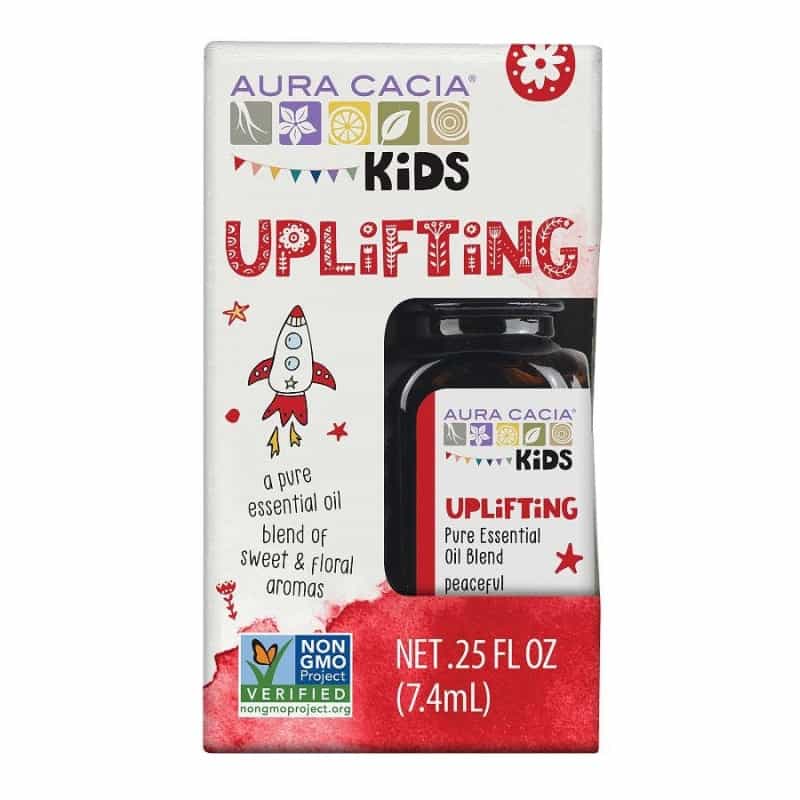 Aura Cacia Kids Uplifting Essential Oil Blend 0.25 Oz Boxed