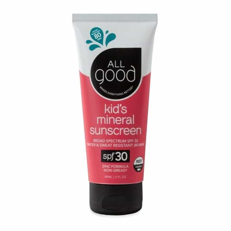 All Good Kid's Mineral Sunscreen Lotion Spf 30 3 Oz. Tube