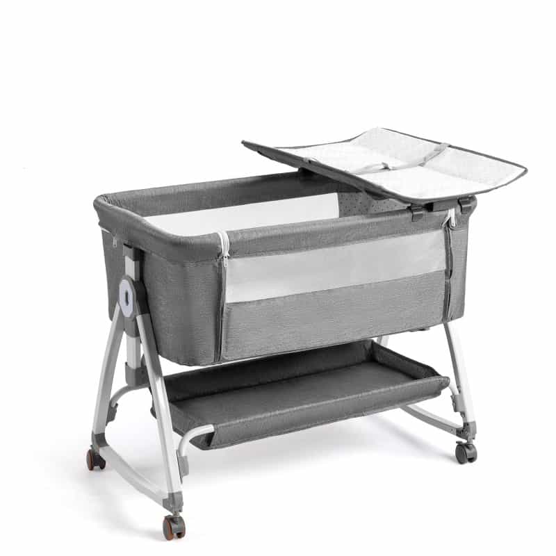 Joymor 4 In 1 Baby Bassinet Crib Bedside Sleeper With Changing Table