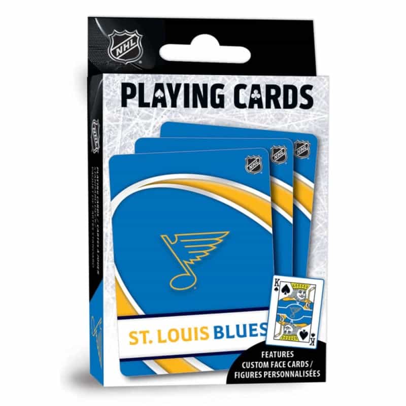 St. Louis Blues Playing Cards - 54 Card Deck