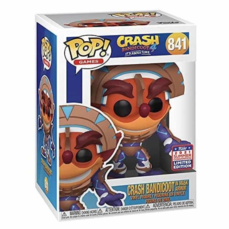 Funko Pop! Crash Bandicoot In Mask Armor 841
