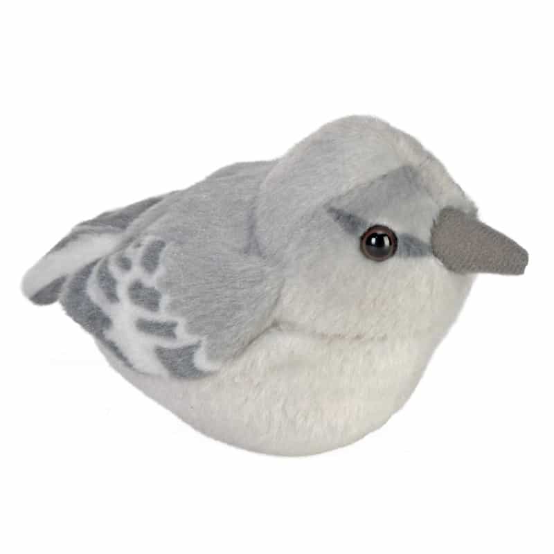 Audubon Birds Northern Mockingbird Stuffed Animal - 5.5"