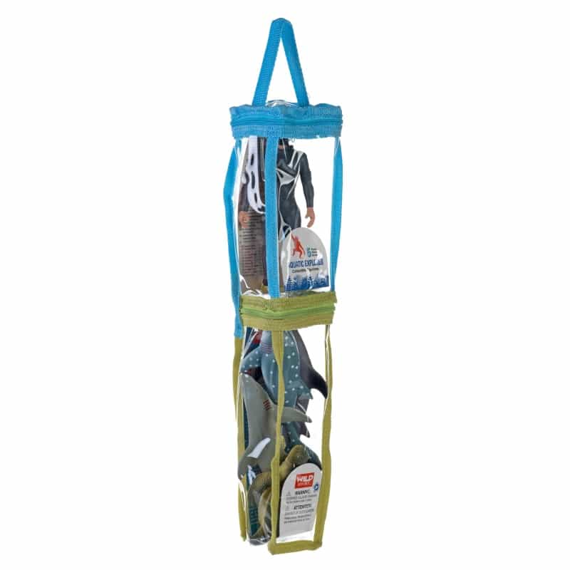 Nature Tube Double Diver Male Expedition Figurines - 15"