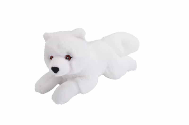 Ecokins Mini Arctic Fox Stuffed Animal - 8"
