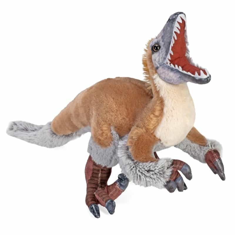 Artist Collection Dino Velociraptor Stuffed Animal - 15"