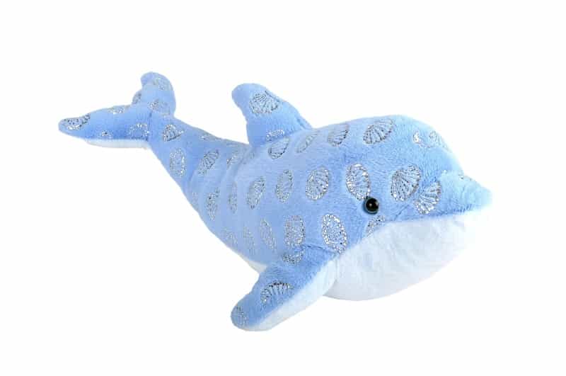 Foilkins Dolphin Stuffed Animal - 12"
