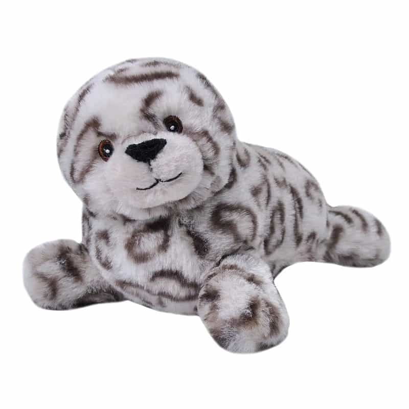 Ecokins Mini Harbor Seal Stuffed Animal - 8"