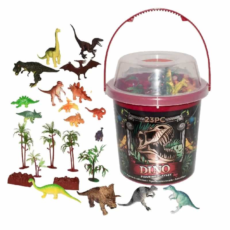 Adventure Buckets Dinosaur Figurines - 8"