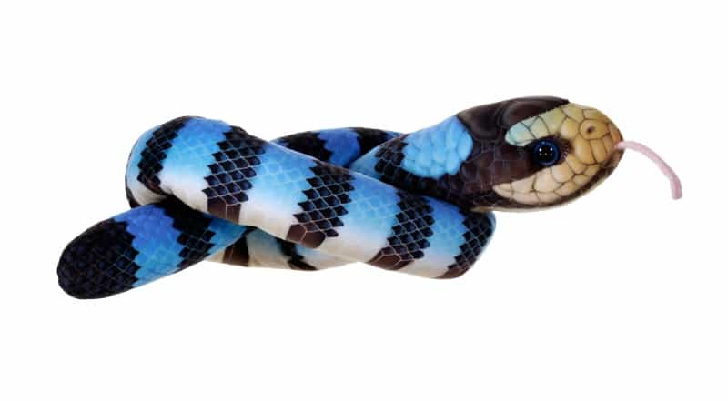 Green Coiled Snakes Green Yellow Lipped Stuffed Animal - 36"