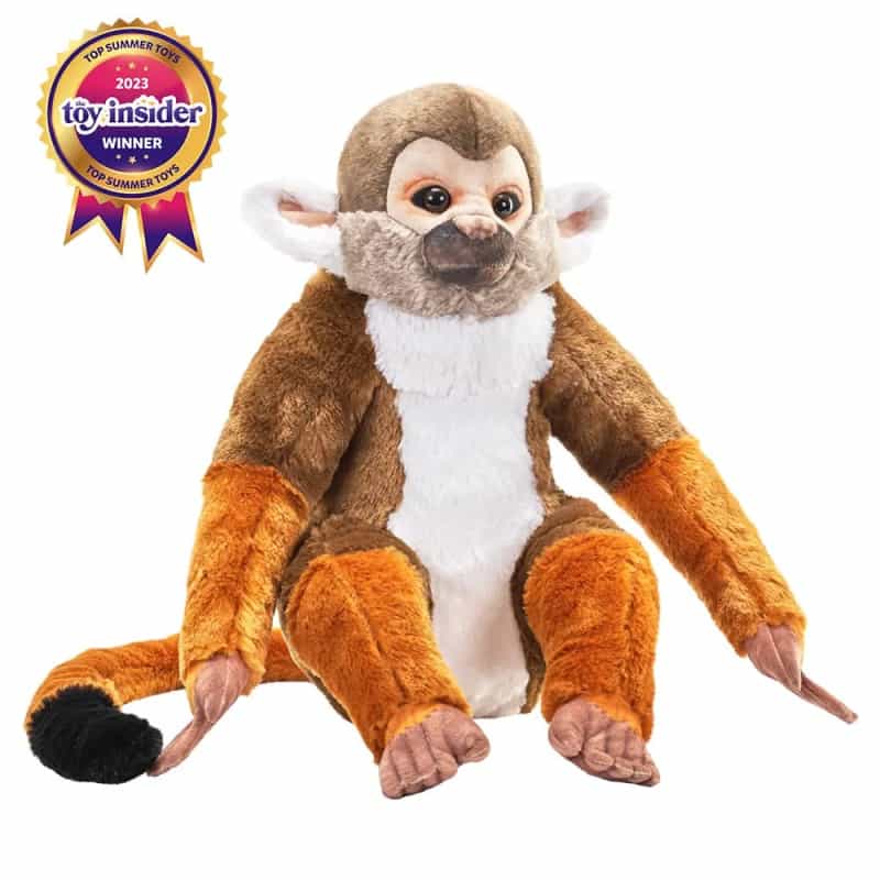 Artist Collection Squirrel Monkey Stuffed Animal - 15"