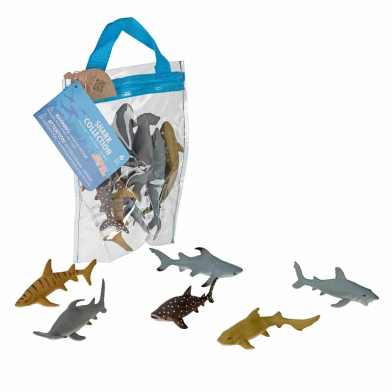 Polybag Bio Shark Figurines - 11"