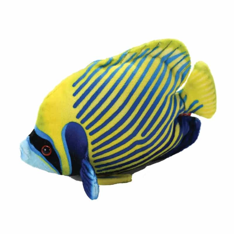 Coral Reef Emperor Angelfish Stuffed Animal - 6"