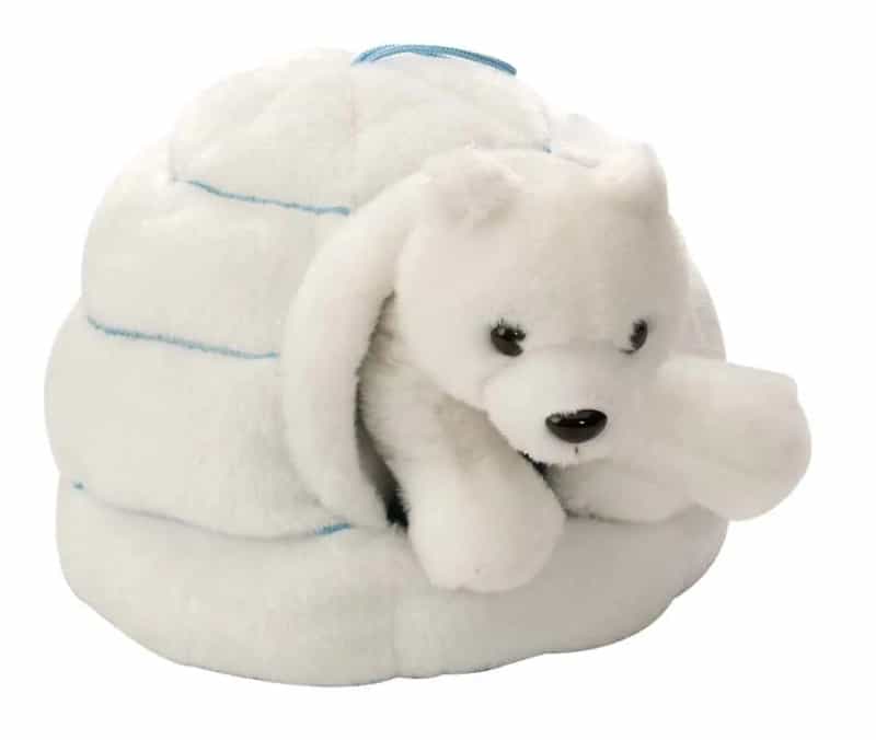 Polar Bear Stuffed Animal - 8"