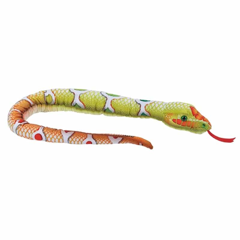 Vibe Brights Green Snake Stuffed Animal - 54"