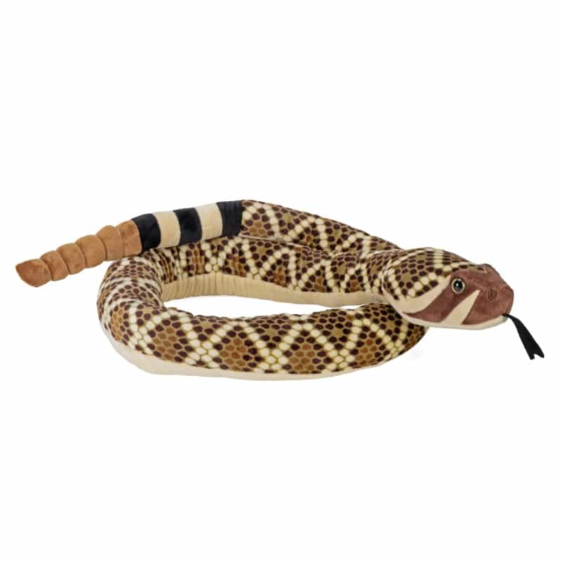 Snakesss Western Diamondback Rattlesnake Stuffed Animal - 70"
