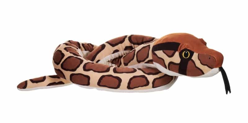 Snakesss Eco Burmese Python Stuffed Animal - 54"