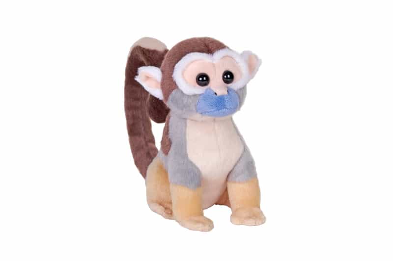 Rainforest Splendors Squirrel Monkey Stuffed Animal - 6"