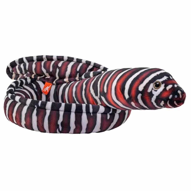Sea Snakes Zebra Moray Eel Stuffed Animal - 54"