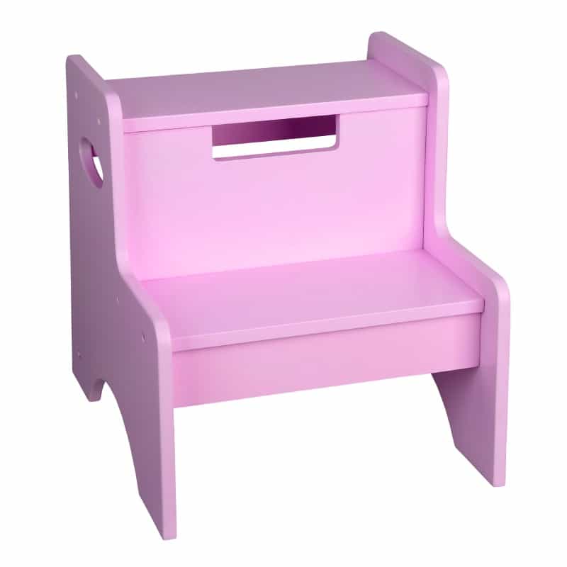 Two Step Stool - Pink