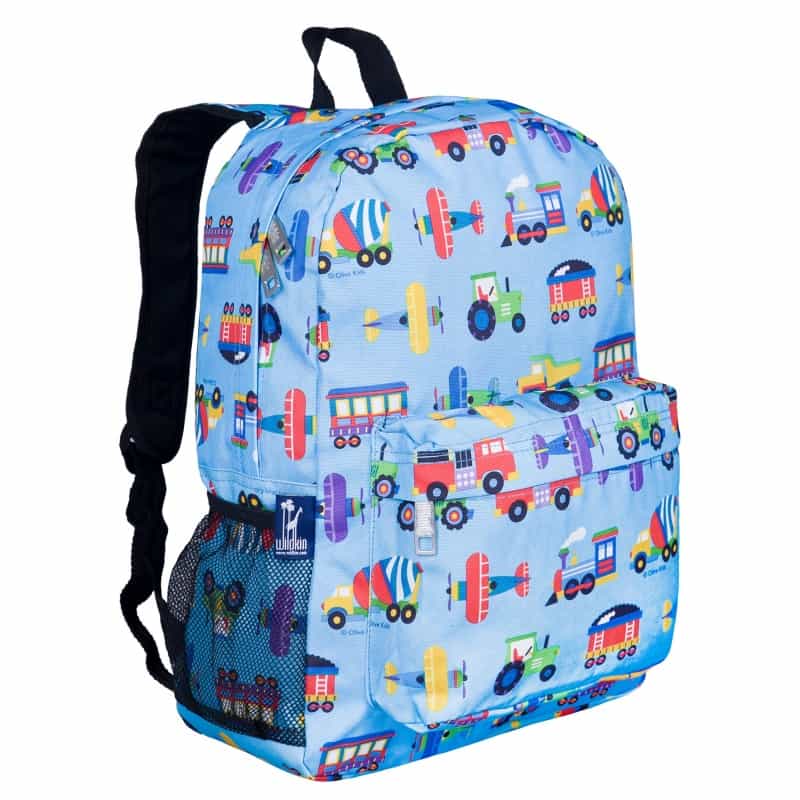 Trains, Planes & Trucks 16 Inch Backpack