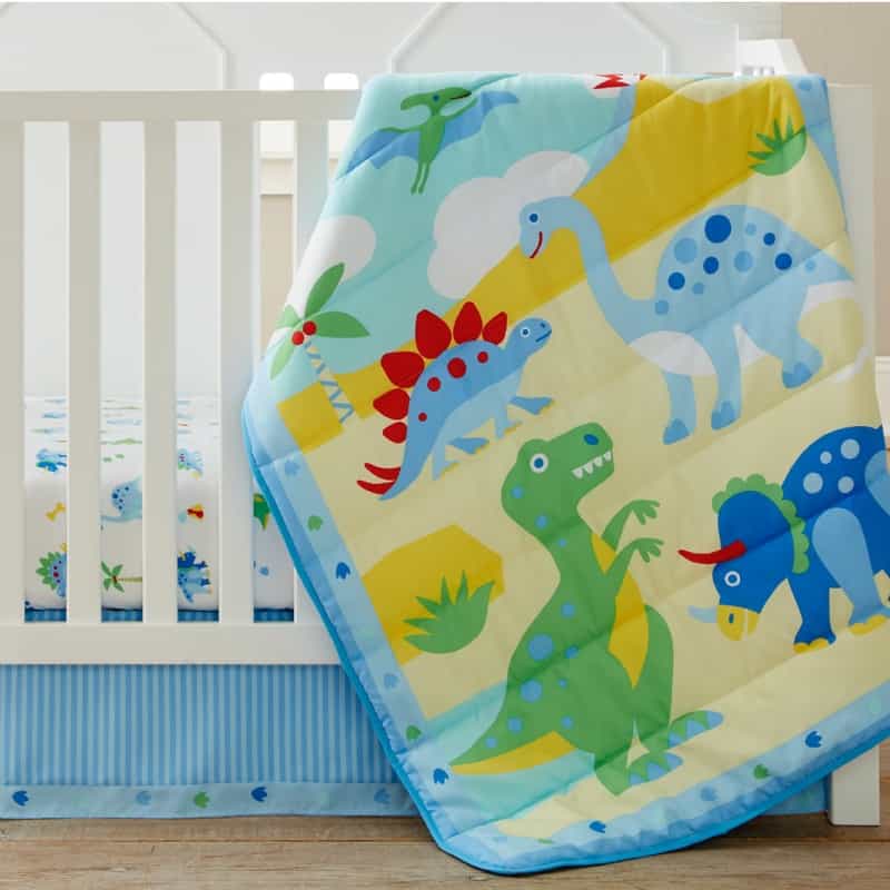 Dinosaur Land 3 Pc Microfiber Bed In A Bag - Baby