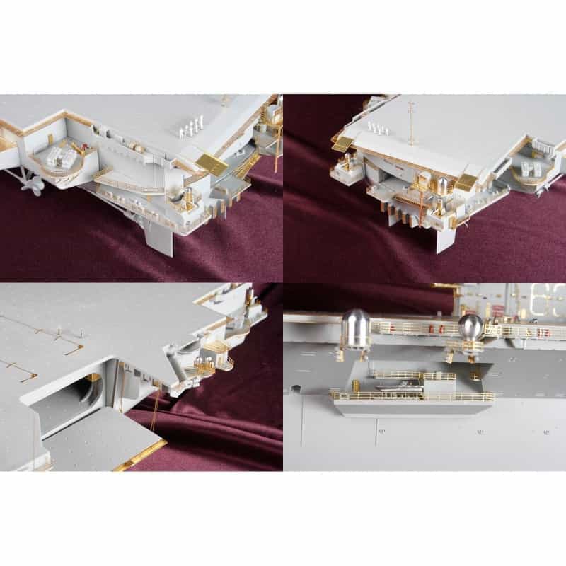 Ka Models Deluxe Detail Set For Trumpeter 1/350 Scale Uss Kitty Hawk (Cv-63) Model Ship Kit