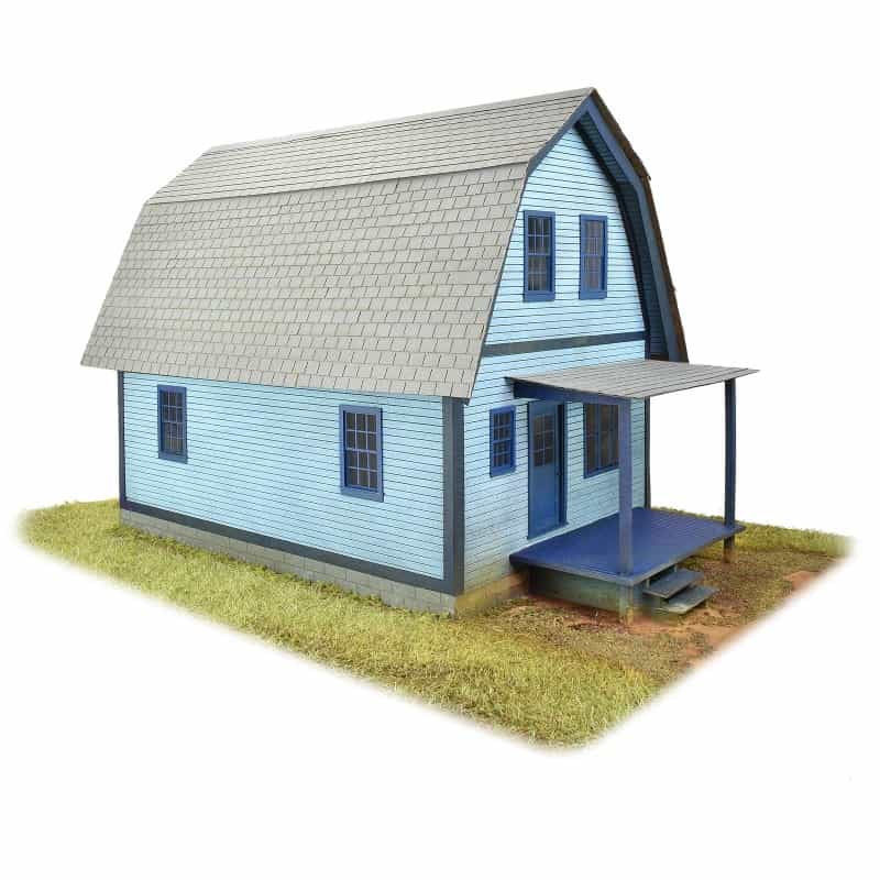 Tucson House, O Scale, Laser-Art By Scientific