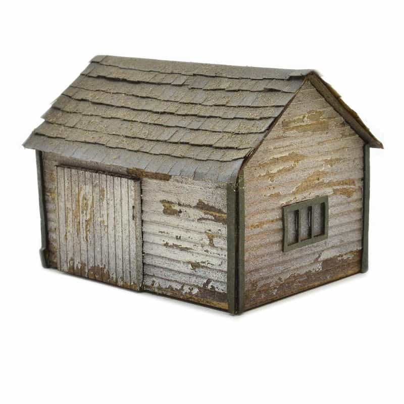 Rural Workshop Tool Shed Kit, Ho Scale By Scientific
