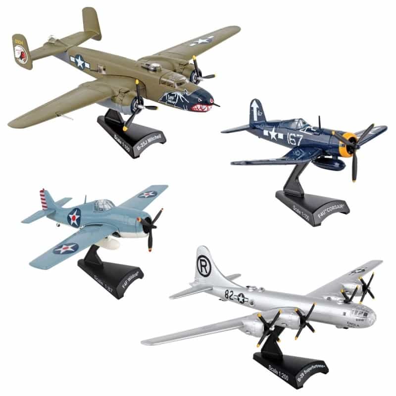 Daron® "Micro-Mark Series" Pacific Theatre Postage Stamp Plane Collection