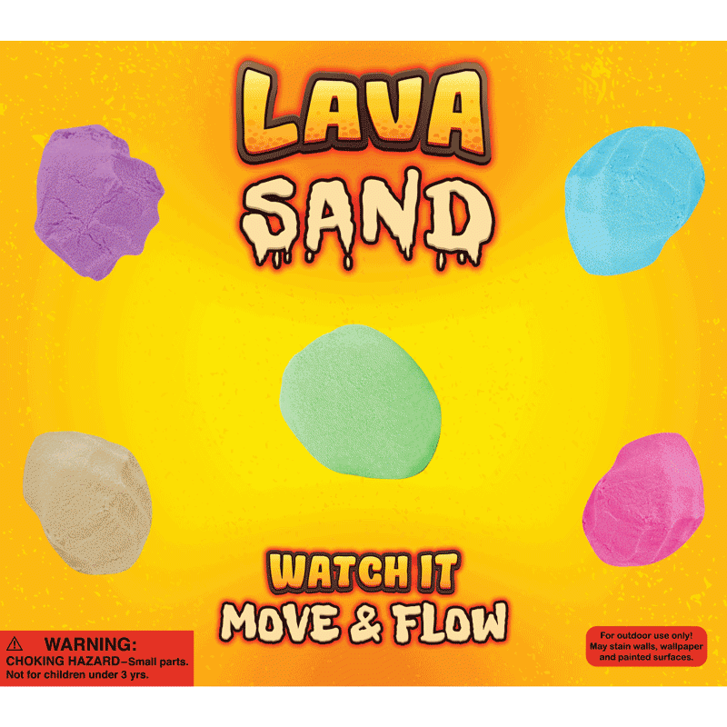 Lava Sand Display Card
