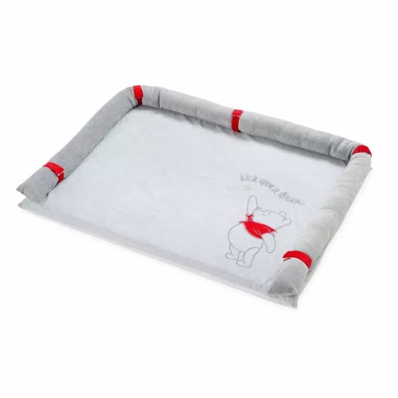 Winnie The Pooh Sleeping Baby Embroidery Cotton Changing Pad Covers (Dresser Cover)