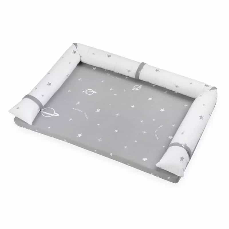 Gray Space Cotton Changing Pad Covers (Dresser Cover)