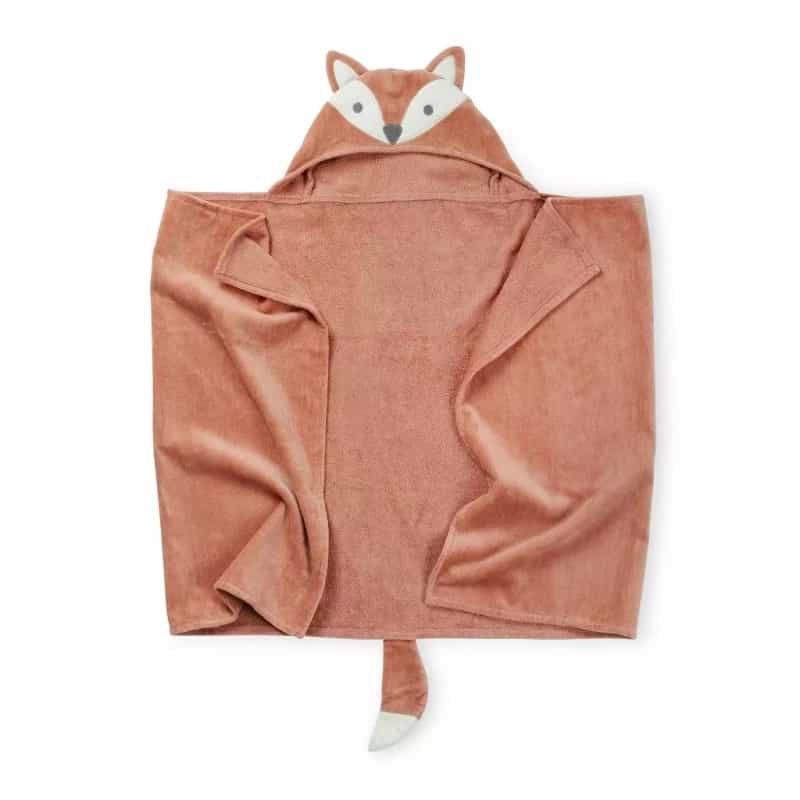 Brown Fox Kids Hooded Towel Premium Cotton